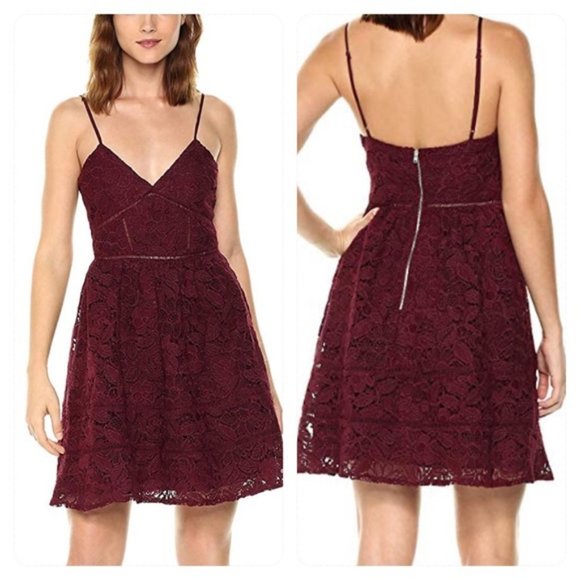 BB Dakota Sutton Dress Fit & Flare Lace Bu… - Picture 1 of 5